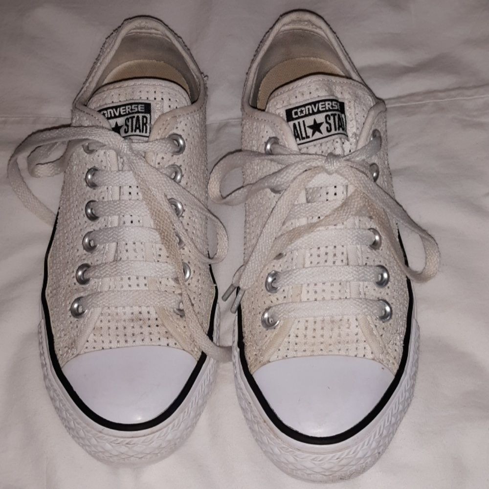 Converse CTAS Chucks White Eyelet Holes 7